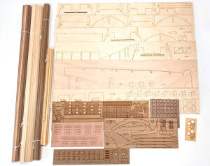 Fregatte U.S.S. Constitution Modellbausatz 1:93