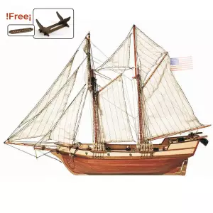 Schoner Albatros Schiffsmodell Bausatz 1:100