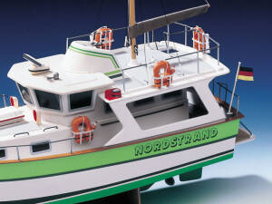 Trawler Yacht Nordstrand ABS Ship Model Kit 1:16