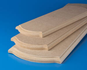 Grundplatte MDF 500x150x14mm