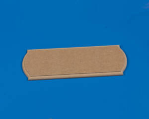 Grundplatte MDF 500x150x14mm