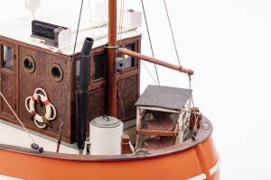 German Trawler Cux 87 RC Ship Model Kit