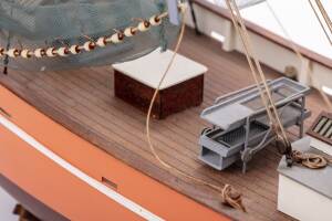 German Trawler Cux 87 RC Ship Model Kit