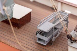 German Trawler Cux 87 RC Ship Model Kit