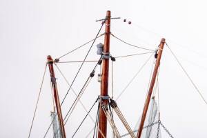 German Trawler Cux 87 RC Ship Model Kit