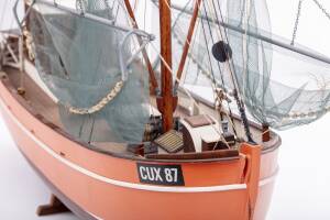 German Trawler Cux 87 RC Ship Model Kit