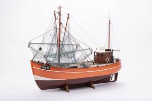 German Trawler Cux 87 RC Ship Model Kit