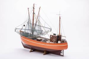 German Trawler Cux 87 RC Ship Model Kit