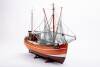German Trawler Cux 87 RC Ship Model Kit