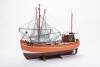 German Trawler Cux 87 RC Ship Model Kit