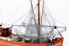 German Trawler Cux 87 RC Ship Model Kit