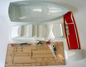 Yacht Katja Beginner RC Model Kit ABS